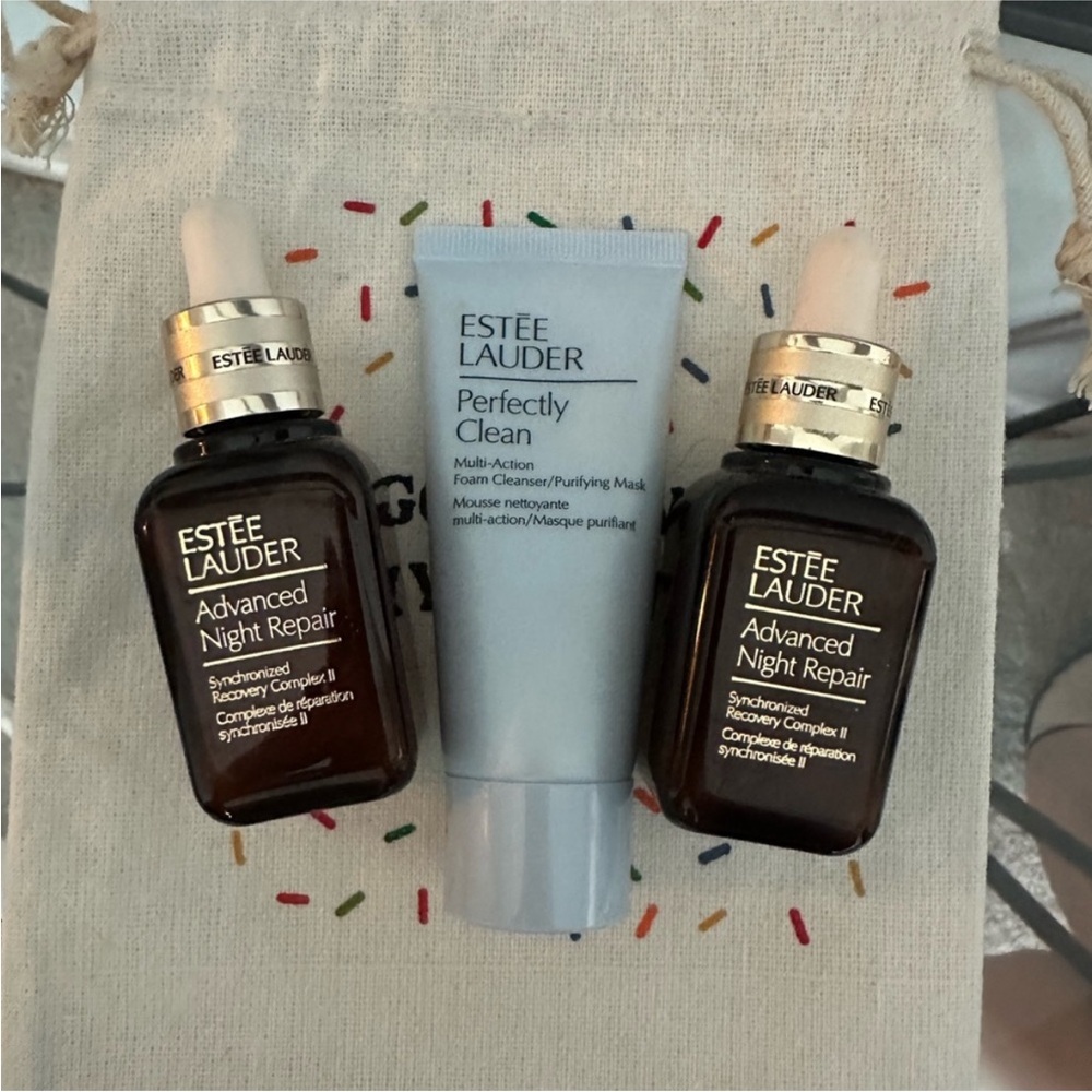 Estee Lauder Night Repair and Cleanser Trio
